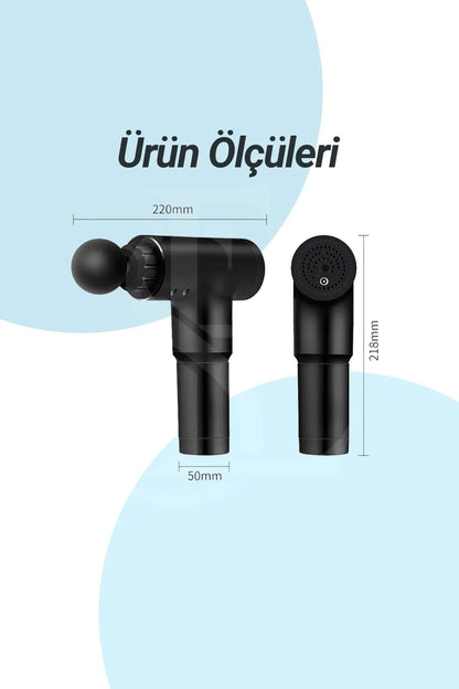 Masajgun Pro | Titreşimli Kas Masaj Tabancası