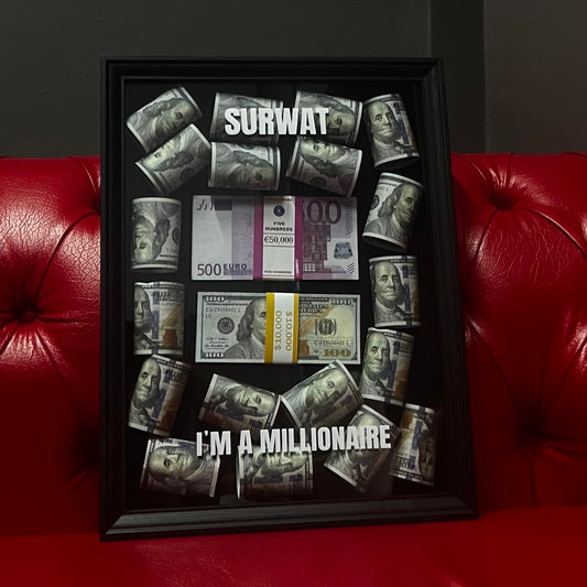 I M A MILLIONARIE TABLO