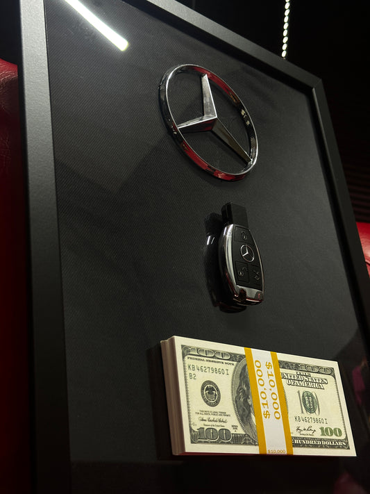 MERCEDES AMG DOLAR TABLO