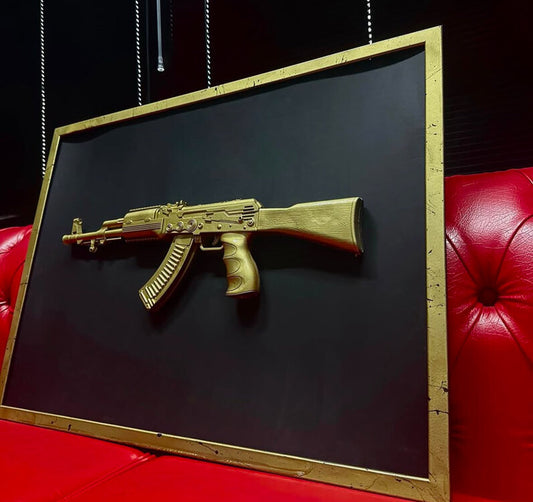 GOLD AK47 TABLO